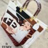 FEst-0001 Bolso Fendi con Estampado Artístico