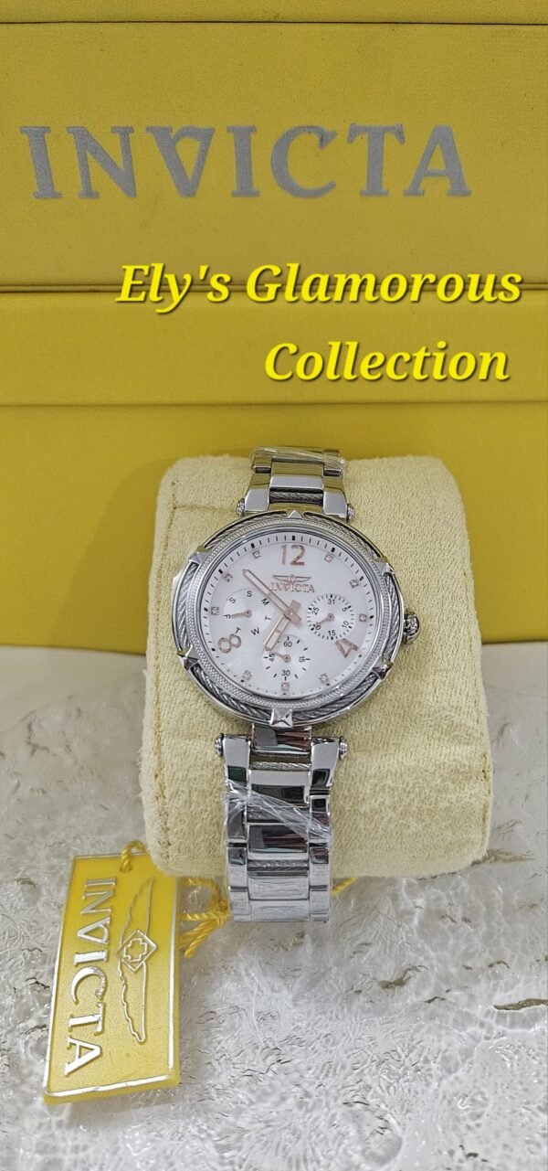 INVM-0011 Reloj Invicta con Pulsera de Acero Inoxidable y Esfera Multifunción