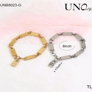 Conjunto pulsera cadena acero Inoxidable