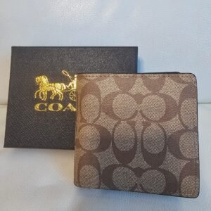 Cartera Bifold COACH Signature