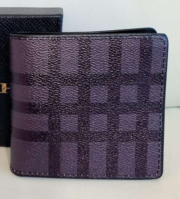 Cartera Bifold de Diseño Cuadrícula