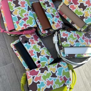 Cartera viajera multicolor