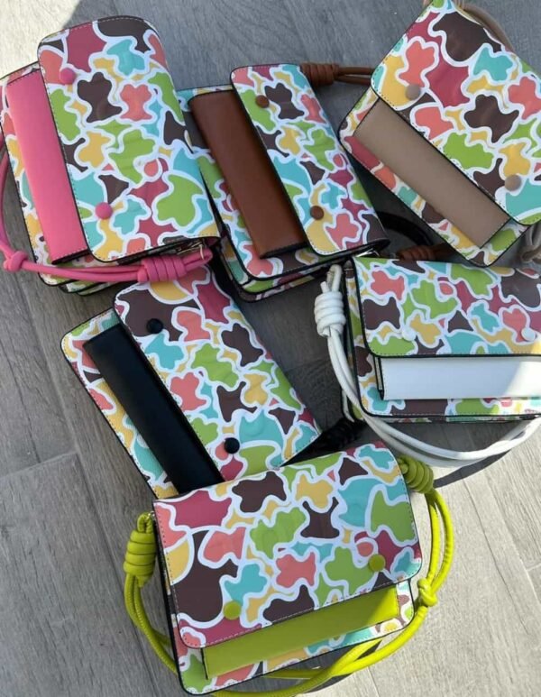 Cartera viajera multicolor