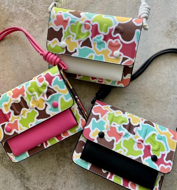 Cartera viajera multicolor