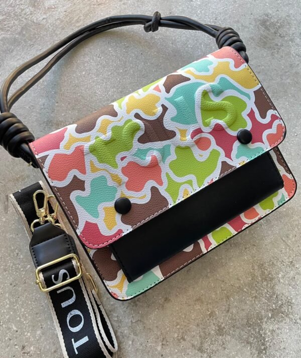 Cartera viajera multicolor