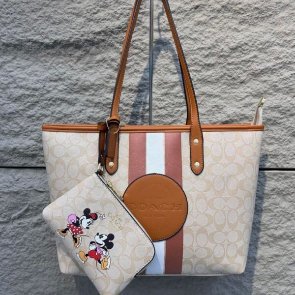 Cartera COACH edición Mickey & Minnie