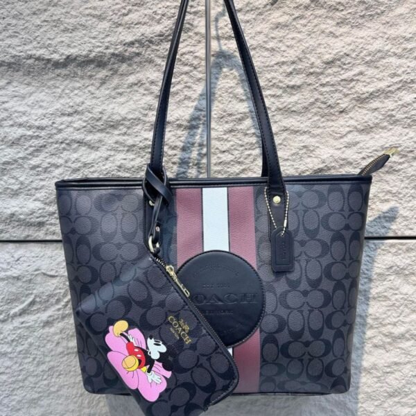 Cartera COACH edición Mickey & Minnie